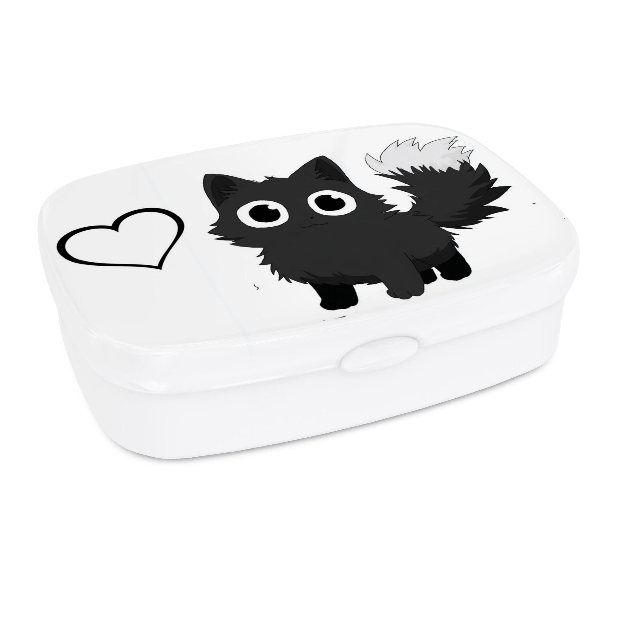 Lunch Box - Wide-Eyed Black Cat