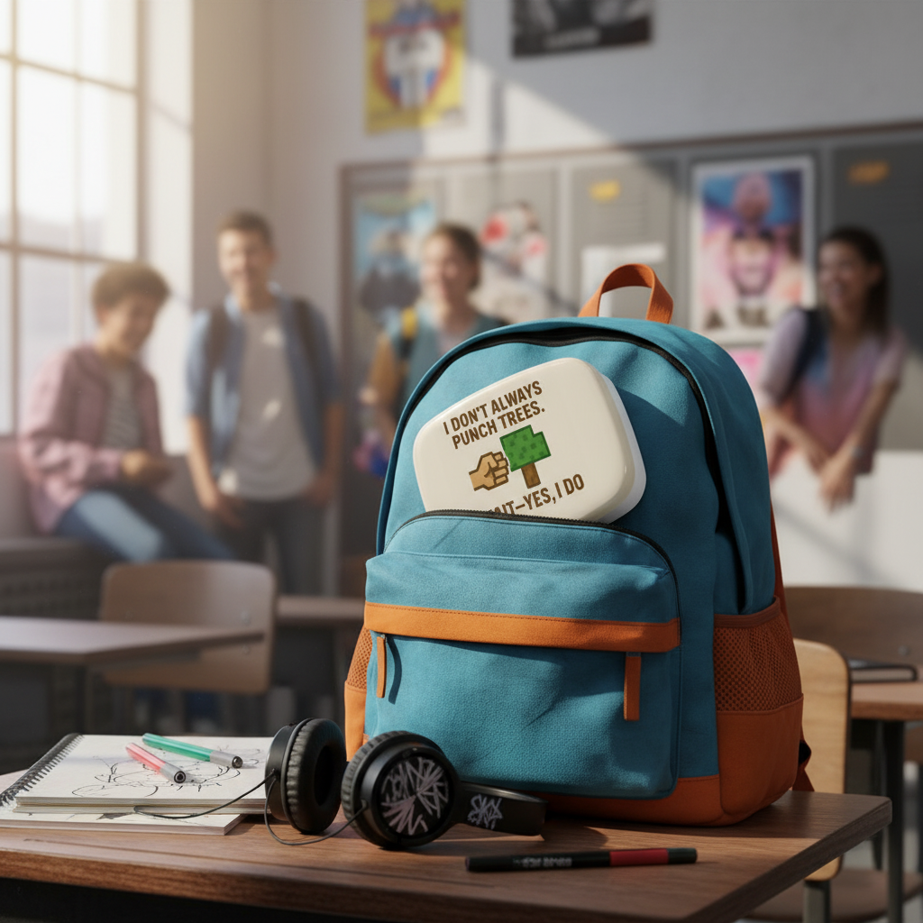 Punch Trees Lunch Box Lifestyle Mockup